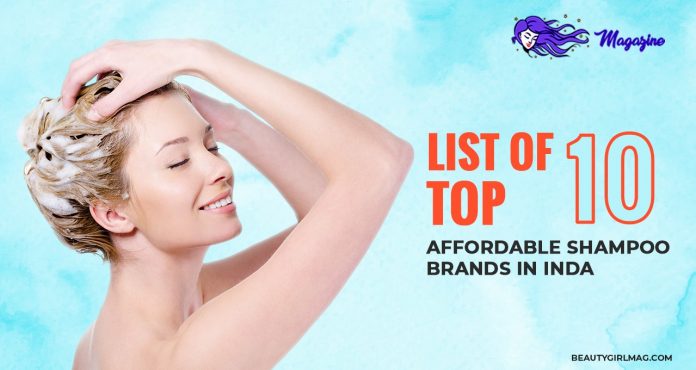 Top 10 affordable shampoo brands in India